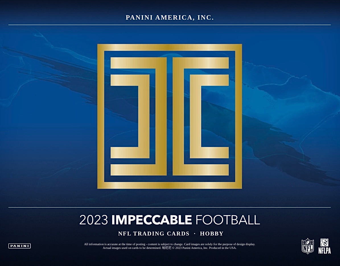 2023 Panini Impeccable Football Hobby Box