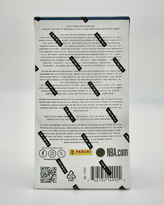 2023-24 Panini Hoops Basketball Asia Box