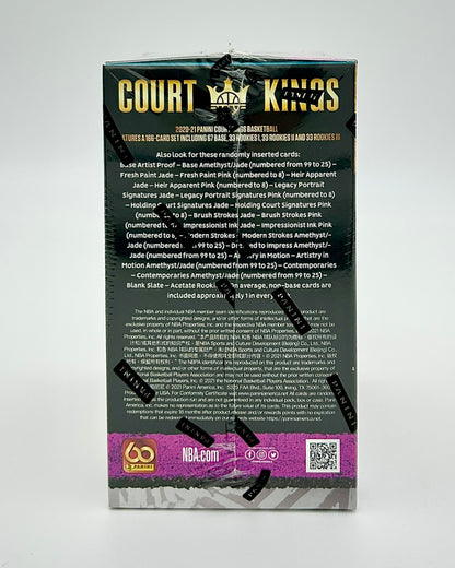 2020-21 Panini Court Kings Basketball International Blaster Box