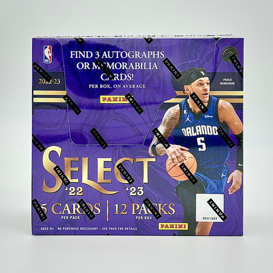2022-23 Panini Select Basketball Hobby Box