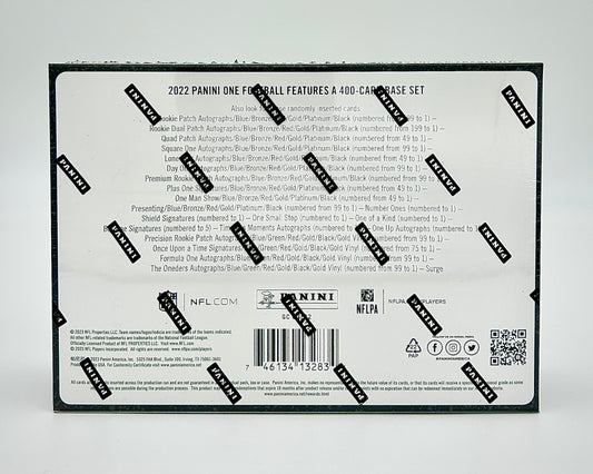 2022 Panini One Football Hobby Box