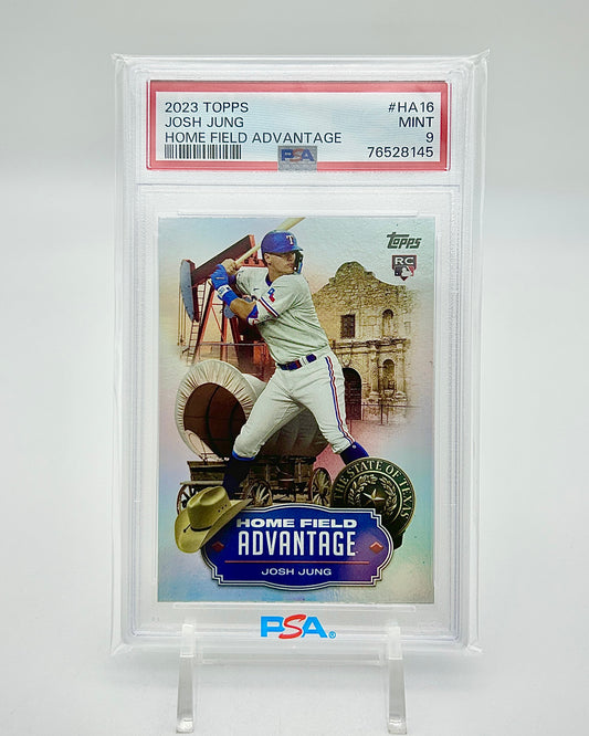 2023 Topps Home Field Advantage: #HA-16 Josh Jung (PSA 9)