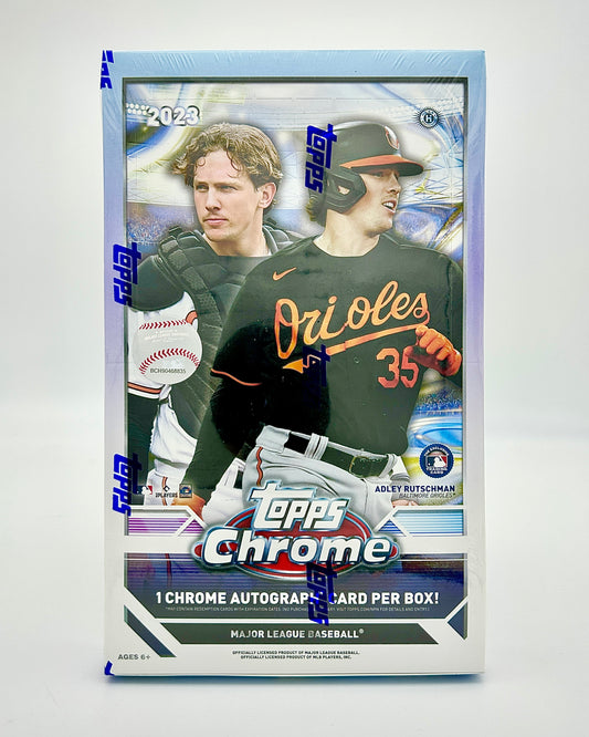 2023 Topps Chrome Baseball Hobby Box