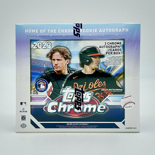 2023 Topps Chrome Baseball Jumbo Box