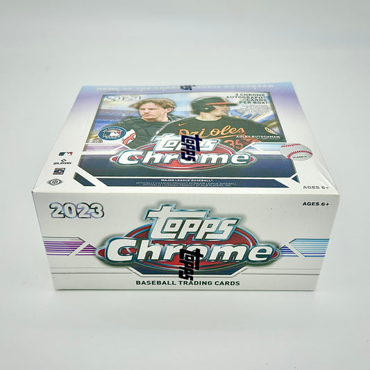2023 Topps Chrome Baseball Jumbo Box