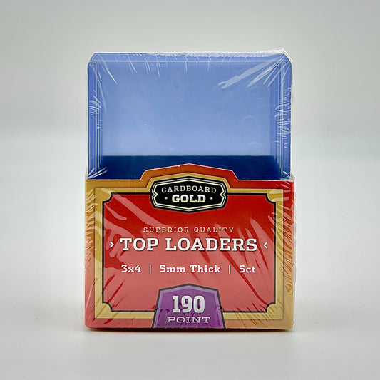 Cardboard Gold: 190-pt Toploaders (5 ct.)