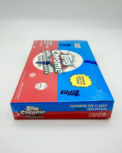 2022 Topps Chrome Platinum Baseball Hobby Box