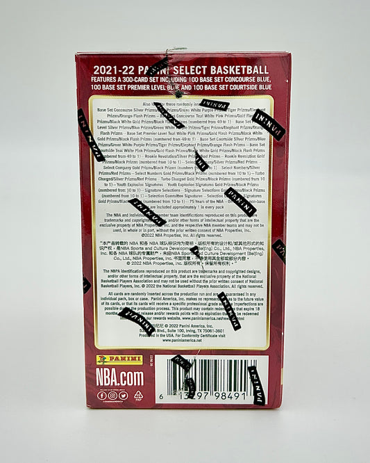 2021-22 Panini Select Basketball Blaster Box