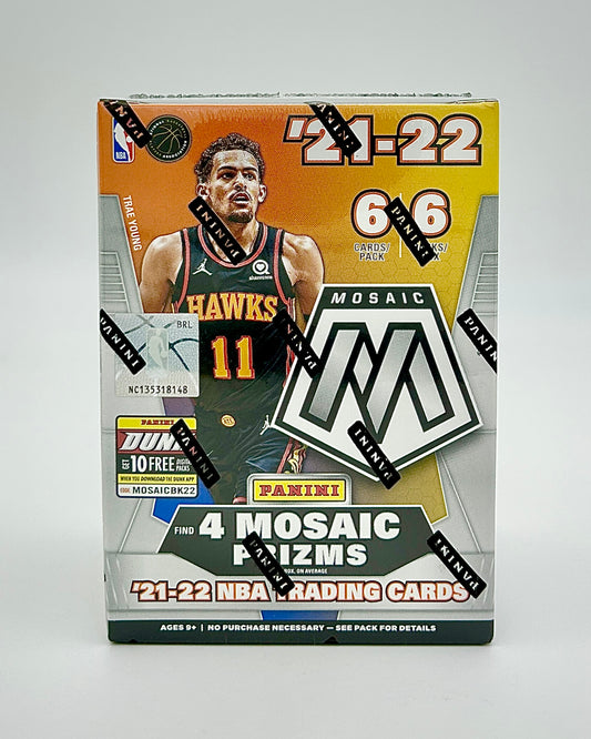 2021-22 Panini Mosaic Basketball Blaster Box
