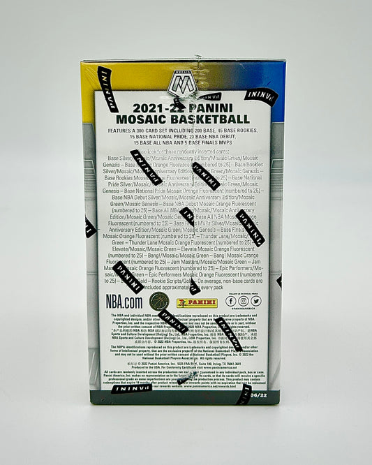 2021-22 Panini Mosaic Basketball Blaster Box