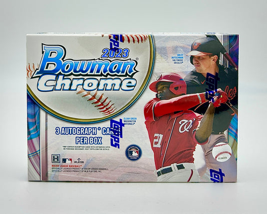 2023 Bowman Chrome Baseball HTA Box