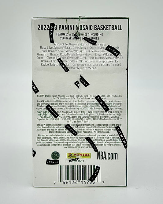 2022-23 Panini Mosaic Basketball Fanatics Blaster Box