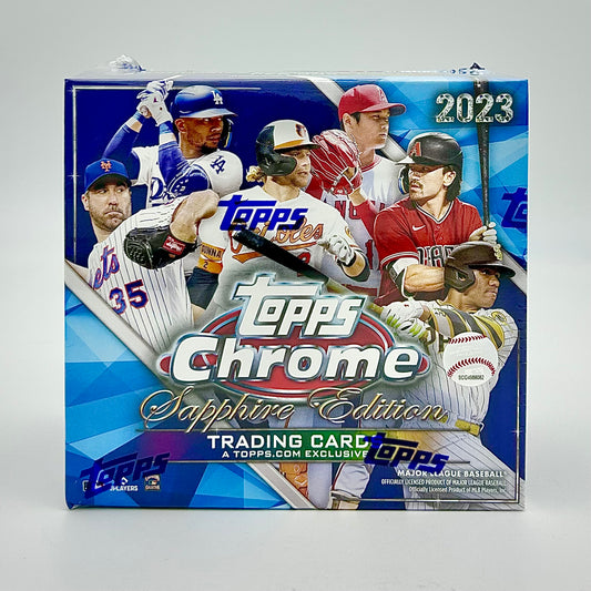 2023 Topps Chrome Baseball Sapphire Edition Box