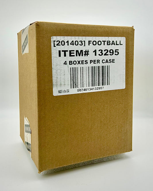 2022 Panini National Treasures Football Hobby Sealed Case (4 boxes)