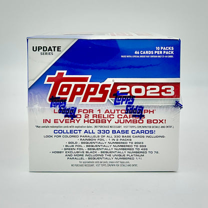 2023 Topps Update Baseball HTA Jumbo Box