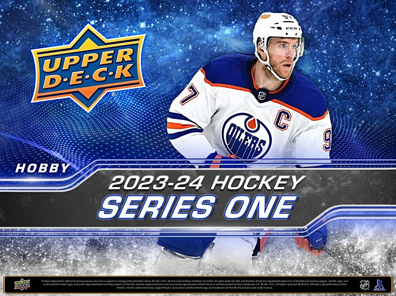 2023-24 Upper Deck Series 1 Hockey Hobby Box