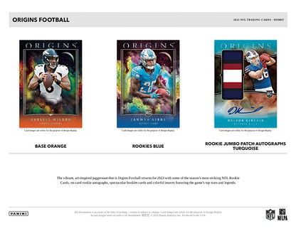 2023 Panini Origins Football Hobby Box