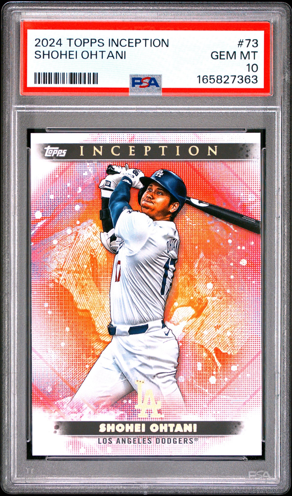 2024 Topps Inception #73 Shohei Ohtani PSA 10