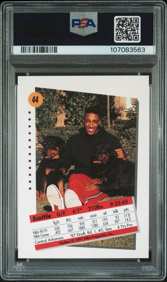 1991 Skybox Scottie Pippen #44 PSA 10