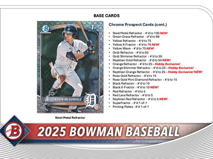 2025 Bowman Baseball Hobby