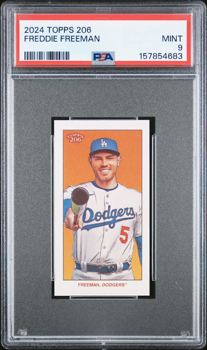 2024 Topps 206 Freddie Freeman PSA 9