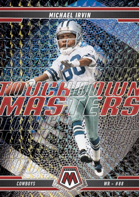 2025 Panini Mosaic Football Hobby Blaster Touchdown Masters Red Michael Irvin