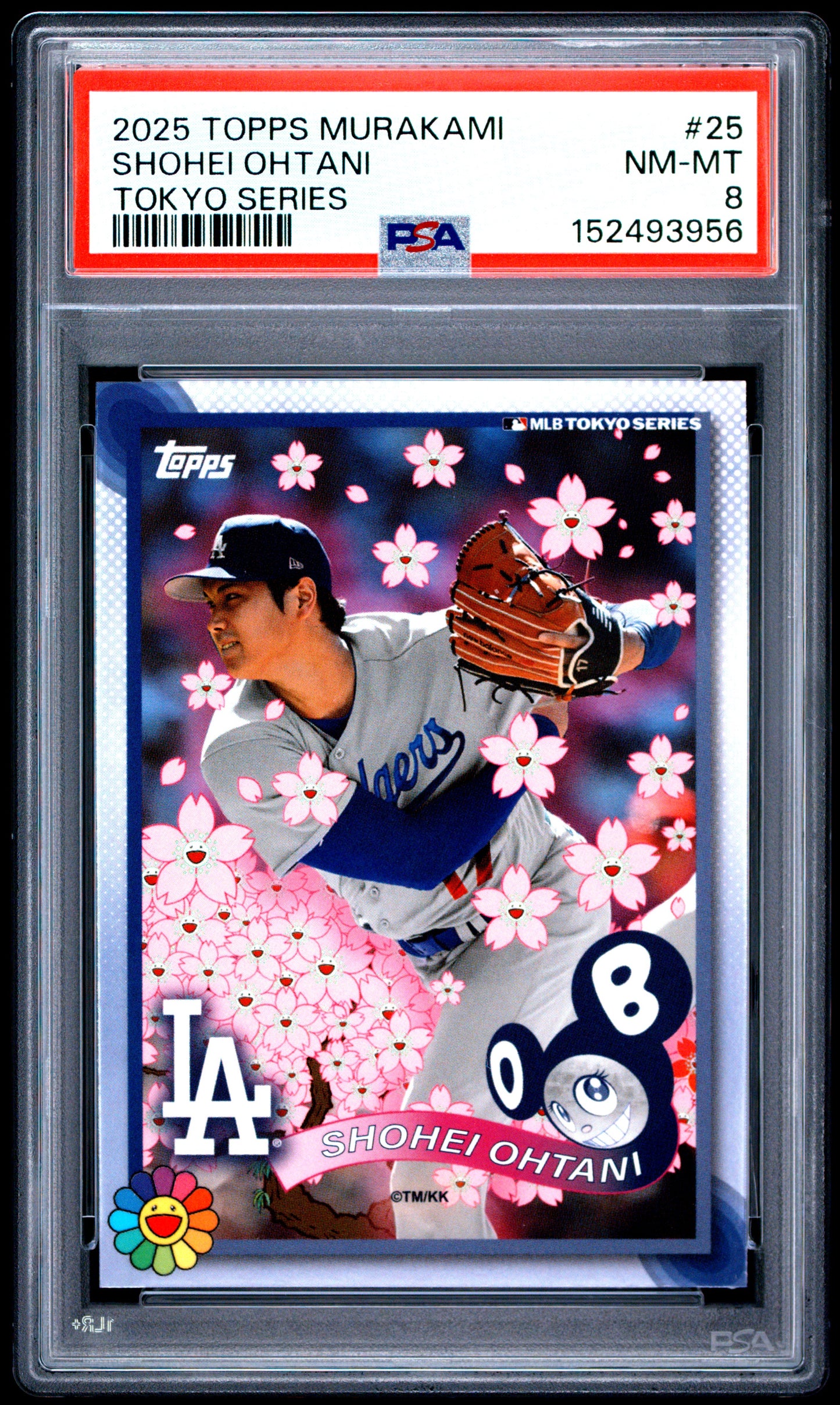 2025 Topps Murakami Tokyo Series #25 Shohei Ohtani PSA 8