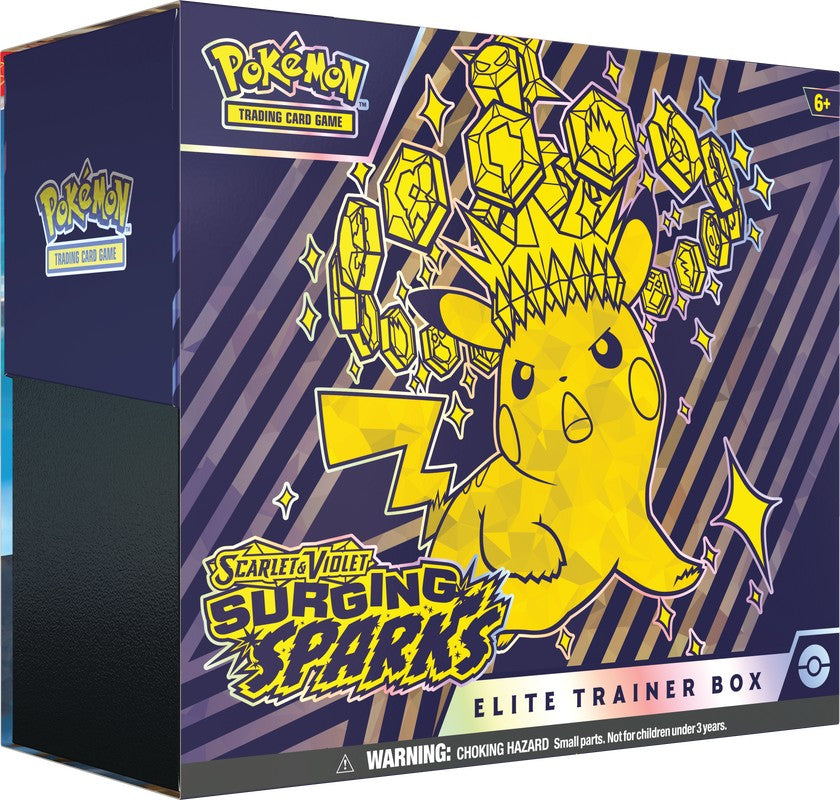 Pokemon Scarlet & Violet 8 Surging Sparks Elite Trainer Box