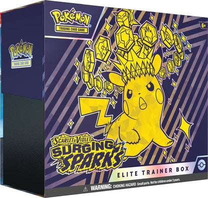 Pokemon Scarlet & Violet 8 Surging Sparks Elite Trainer Box