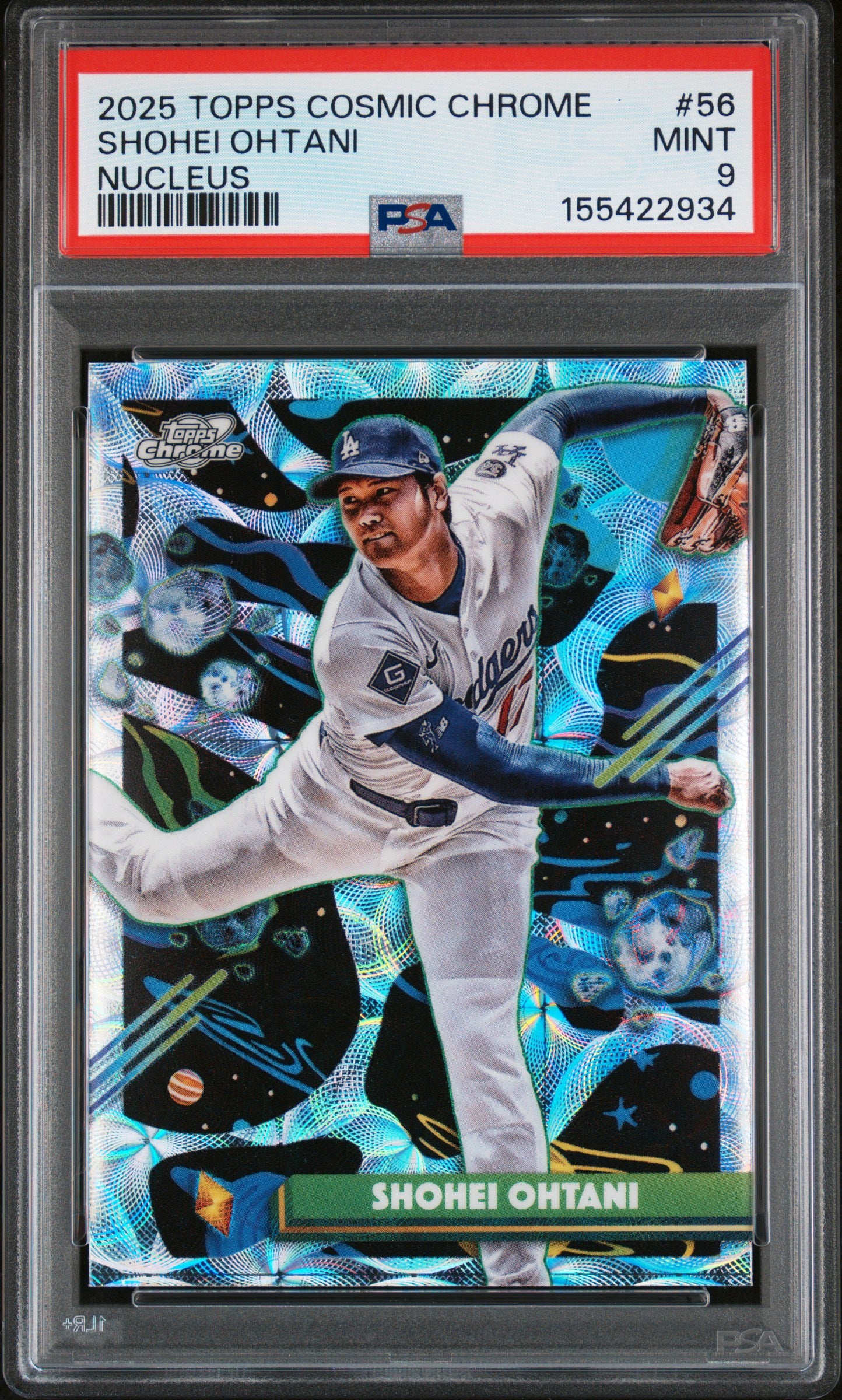 2025 Topps Cosmic Chrome Nucleus #56 Shohei Ohtani PSA 9 (155422934)