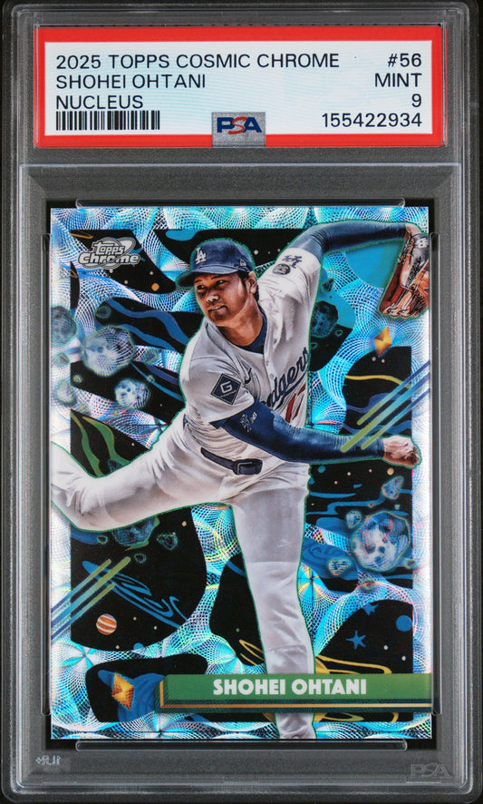 2025 Topps Cosmic Chrome Nucleus #56 Shohei Ohtani PSA 9 (155422934)