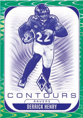 2025 Panini Phoenix Football Hobby Blaster Contours Derrick Henry