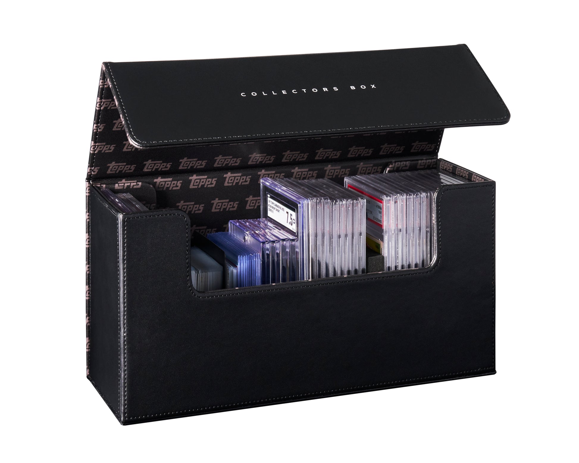 topps graded cards Topps 1-Row Collectors Box: Storage for Graded Slabs & Top-Loaders – RL Sports Cards