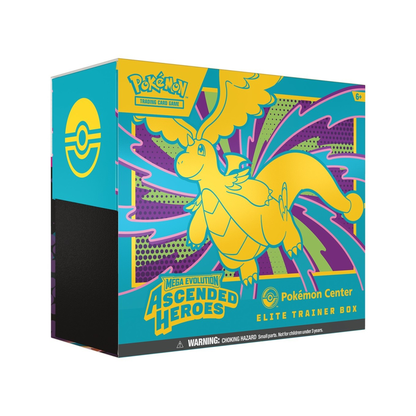 Pokémon Mega Evolution Ascended Heroes Elite Trainer Box