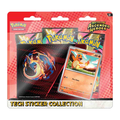 Pokémon Mega Evolution Ascended Heroes Tech Sticker Collection
