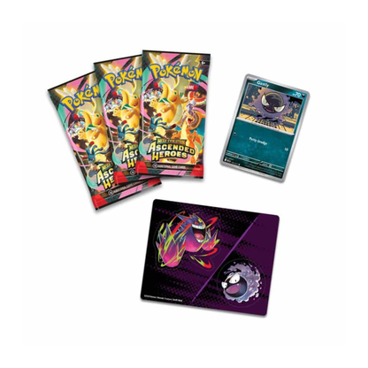 Pokémon Mega Evolution Ascended Heroes Tech Sticker Collection - Gastly