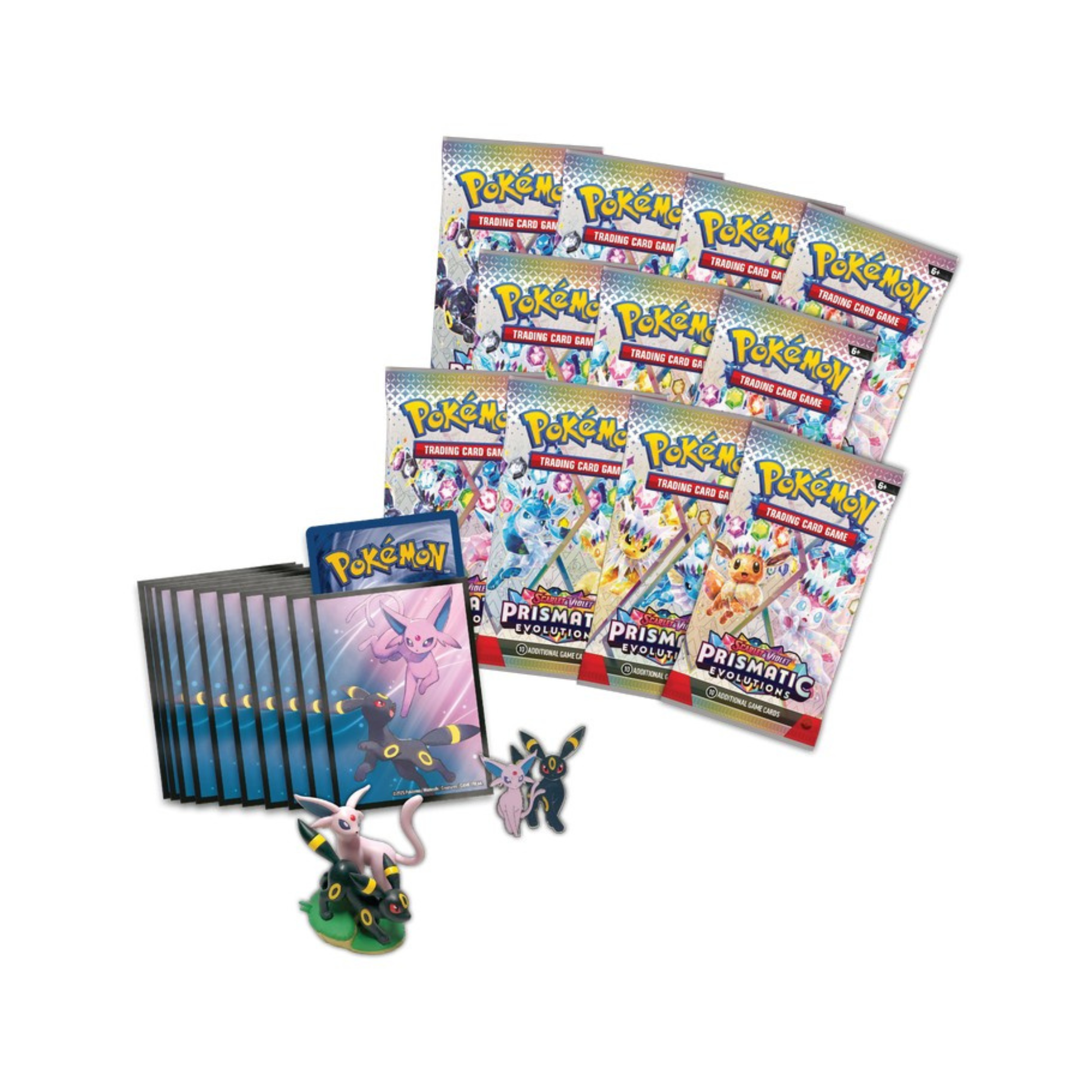Pokémon Scarlet & Violet Prismatic Evolutions Premium Figure Collection