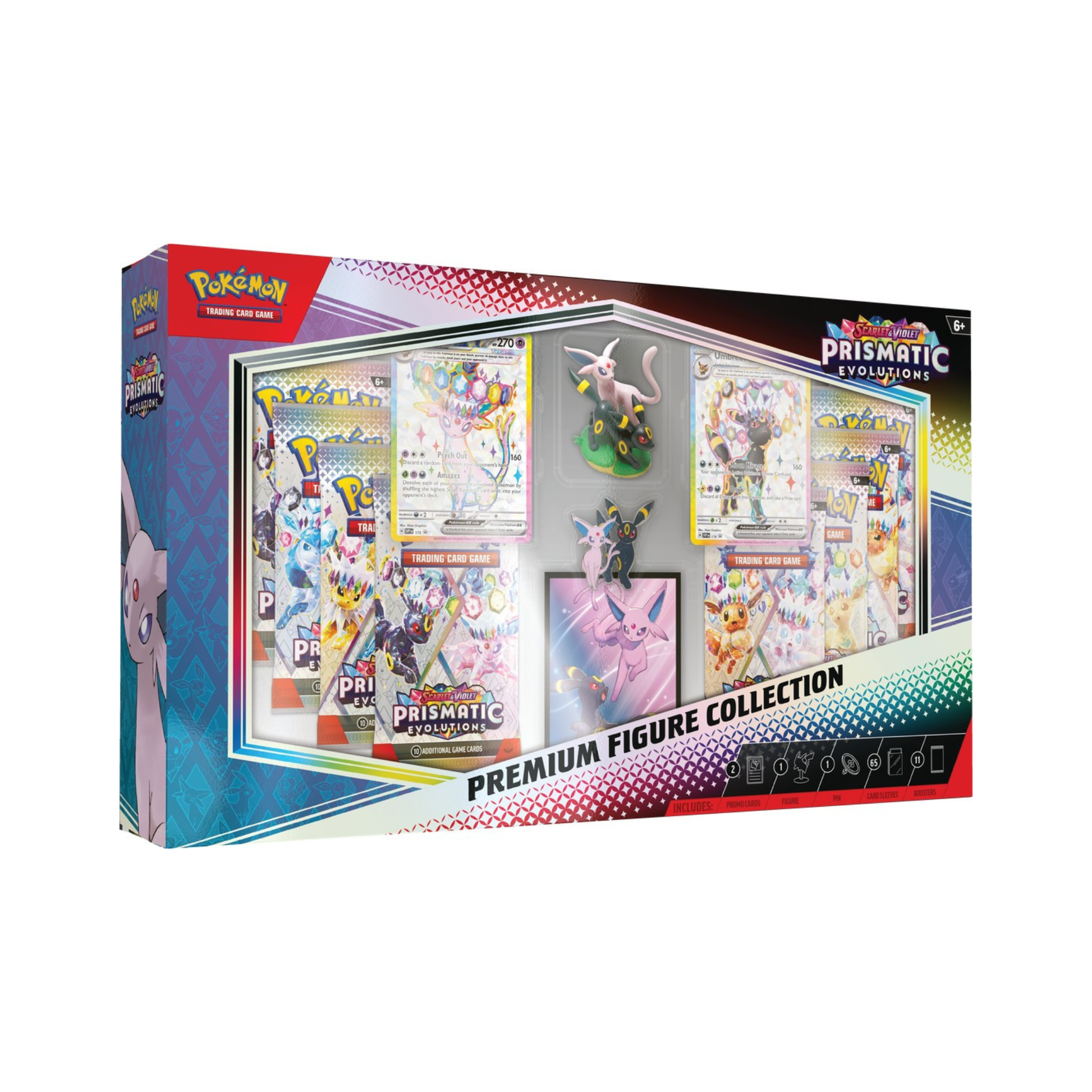 Pokémon Scarlet & Violet Prismatic Evolutions Premium Figure Collection