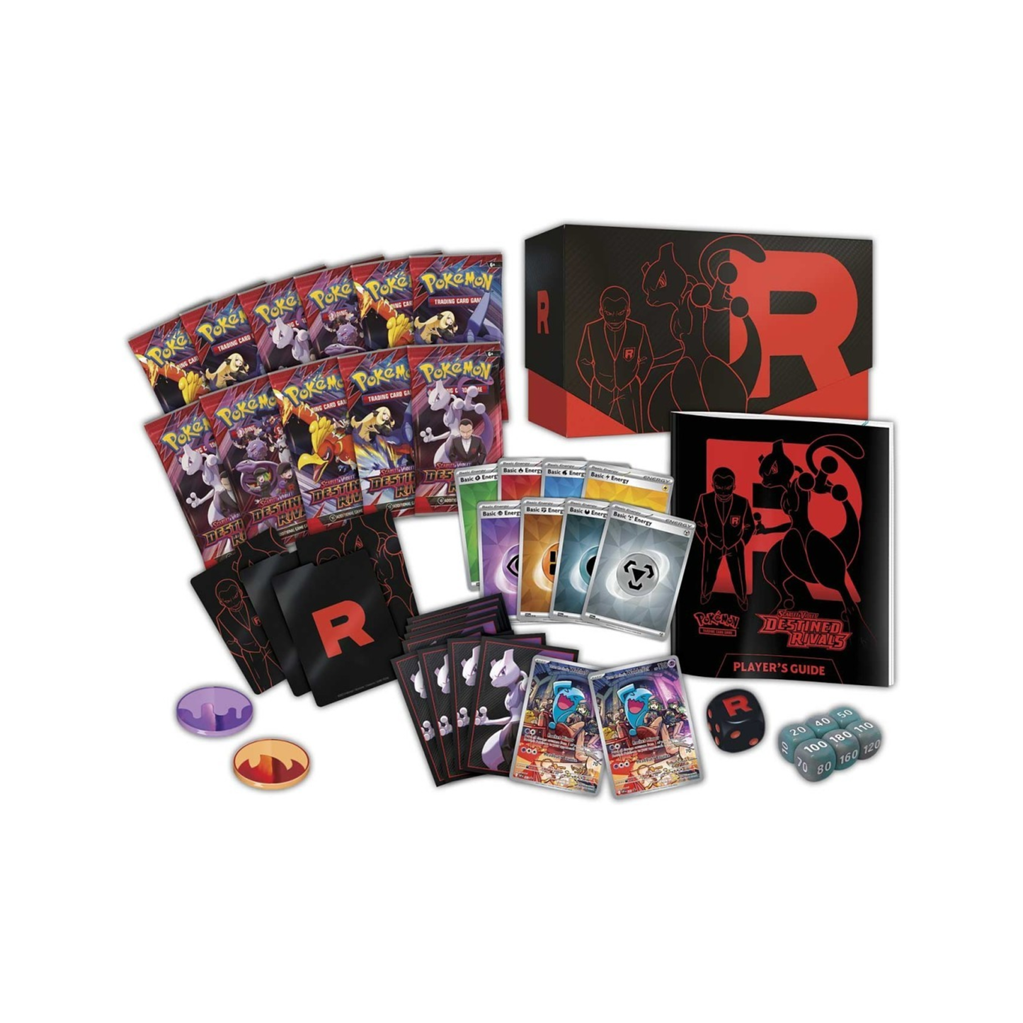 Pokemon Scarlet & Violet Destined Rivals Elite Trainer Box Contents