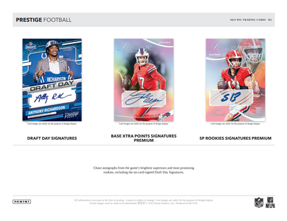 2023 Panini Prestige Football H2 Box