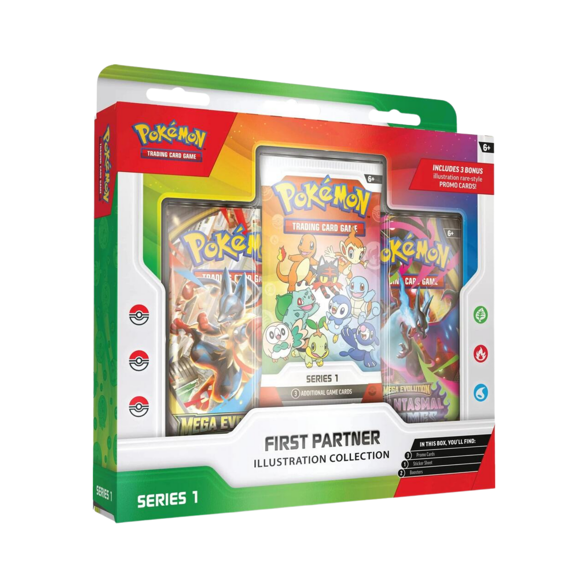 Pokémon First Partner Illustration Collection Series 1 Box