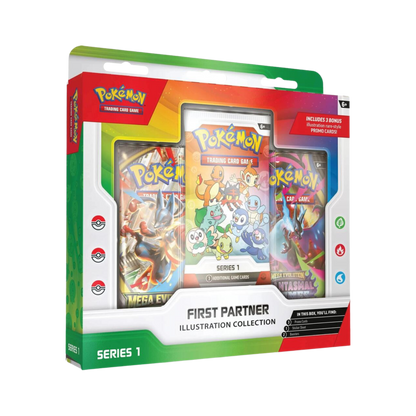 Pokémon First Partner Illustration Collection Series 1 Box