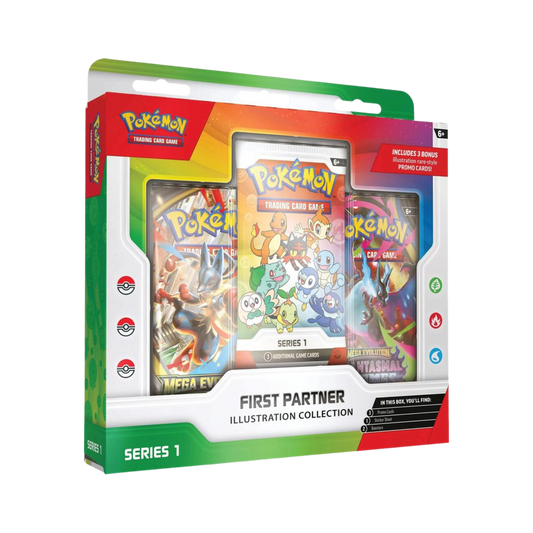 Pokémon First Partner Illustration Collection Series 1 Box