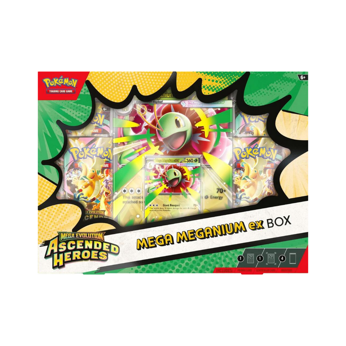 Pokémon Mega Evolution 2.5 Ascended Heroes Mega Meganium Ex Box