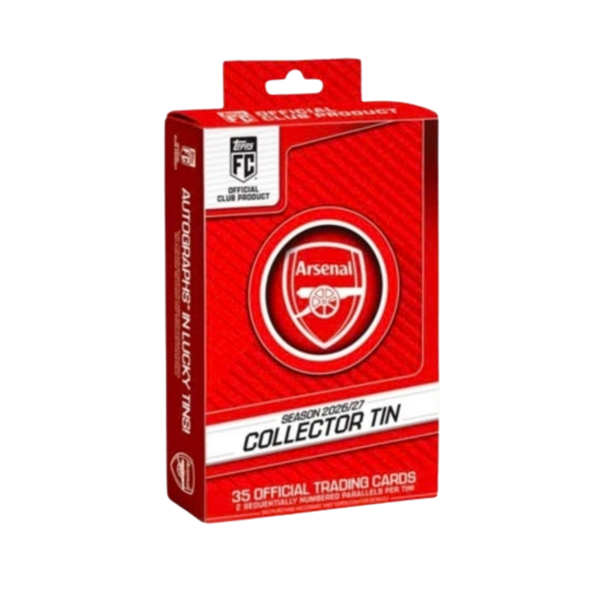 2026-27 Topps Arsenal Soccer Collector Tin