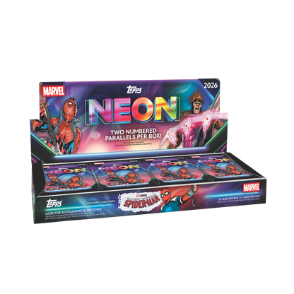2026 Topps Marvel Neon Hobby Box