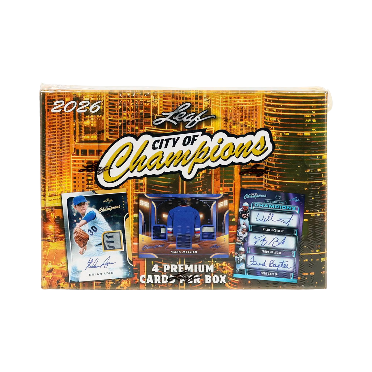 2026 Leaf City of Champions Hobby Box