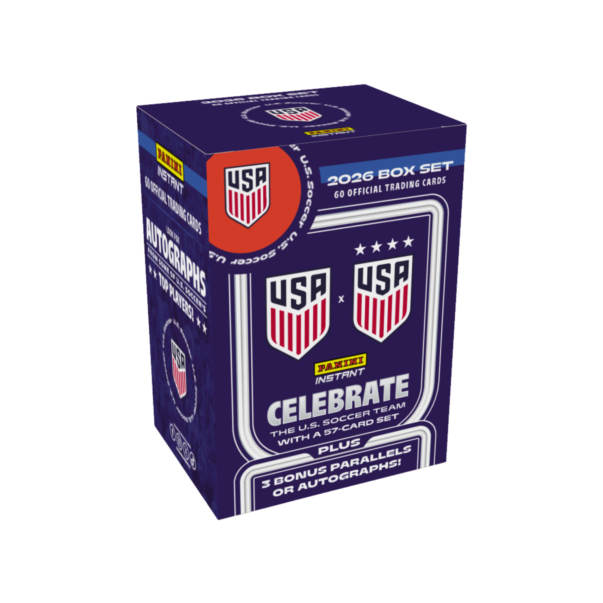 2025-26 Panini USMNT & USWNT Soccer Set Box