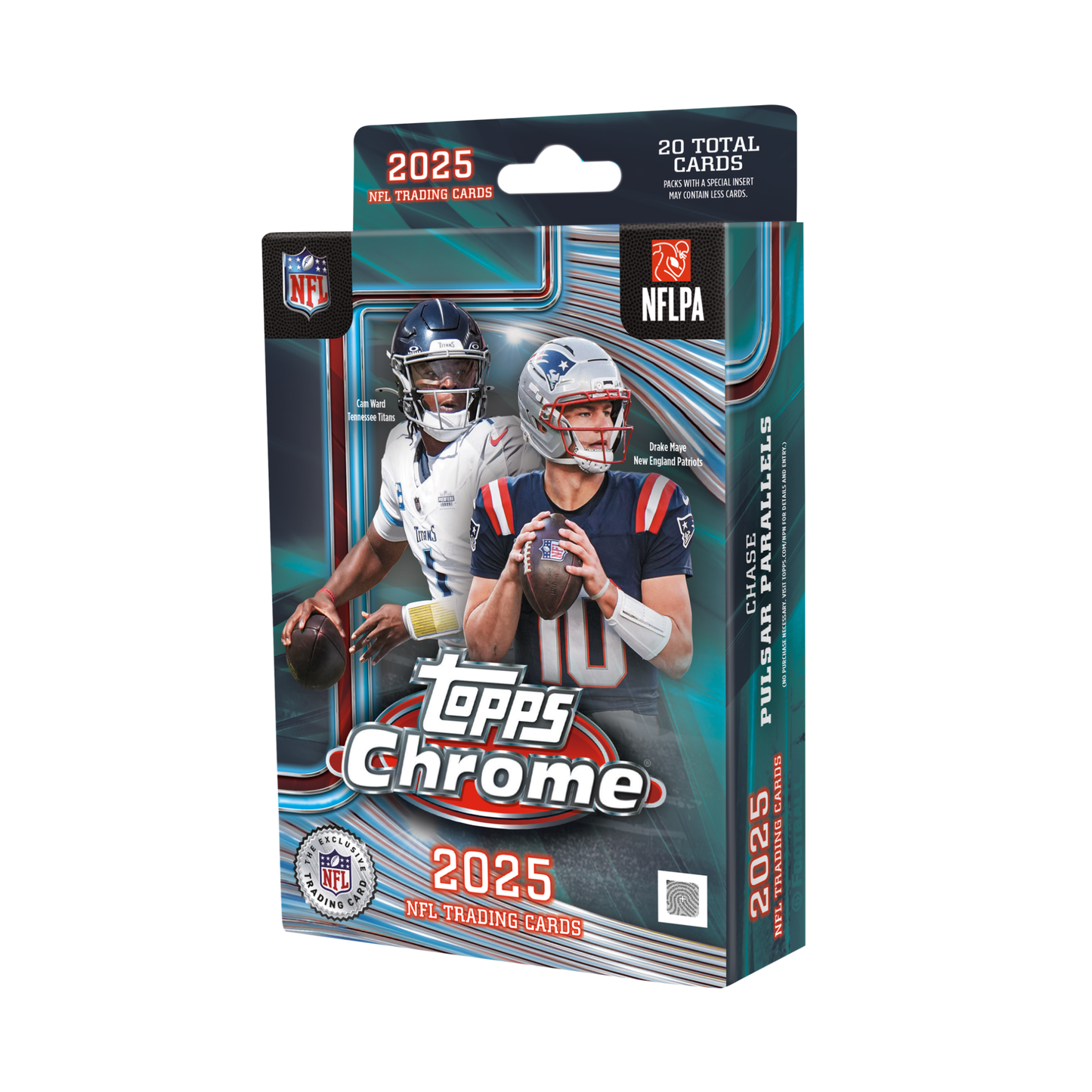 2025 Topps Chrome Football Hanger Box