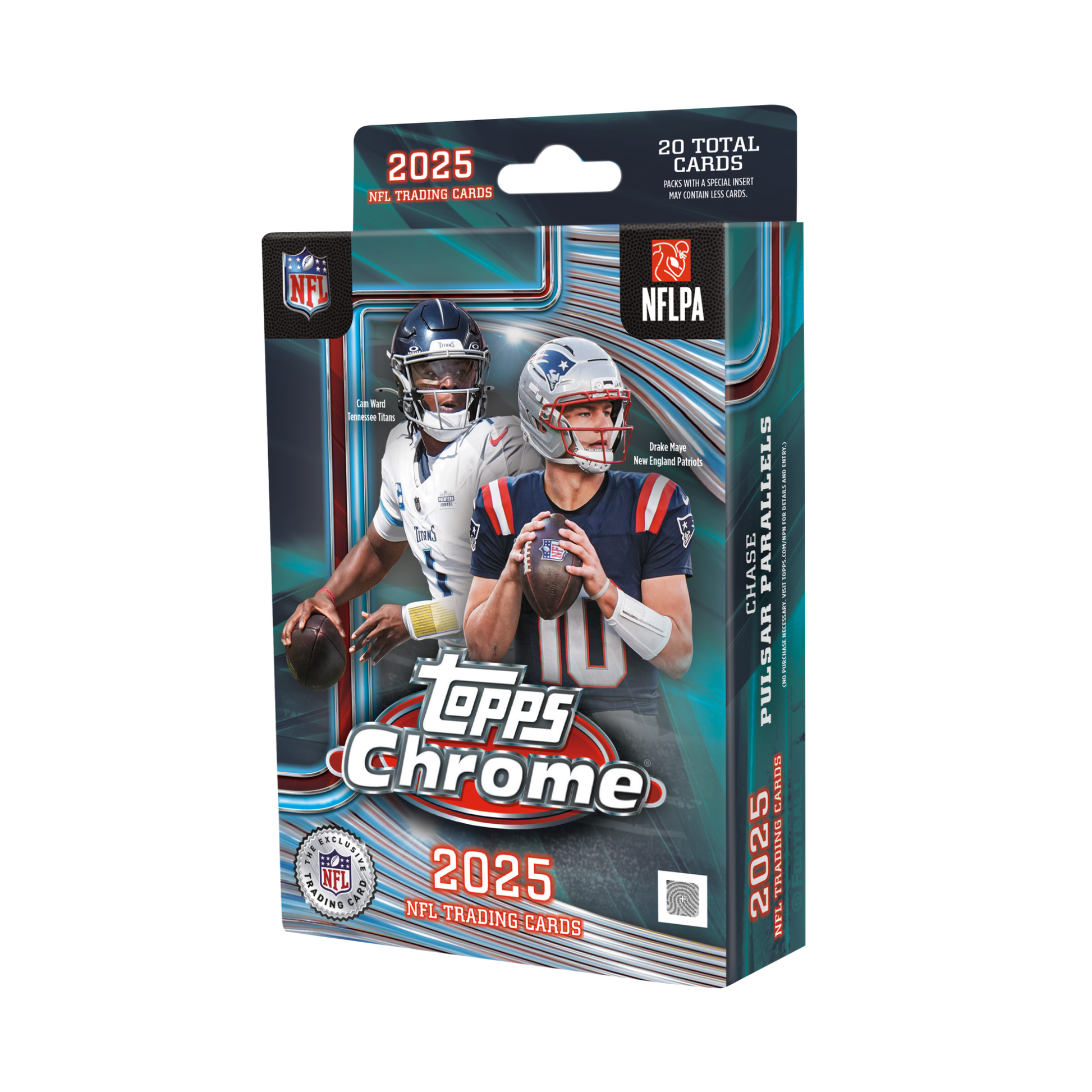 2025 Topps Chrome Football Hanger Box
